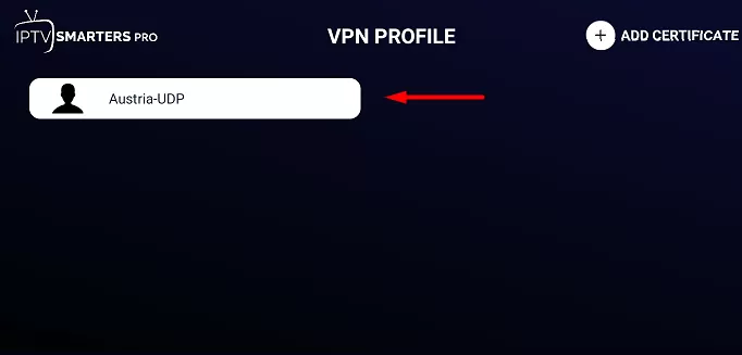 vpn on iptv smarters pro