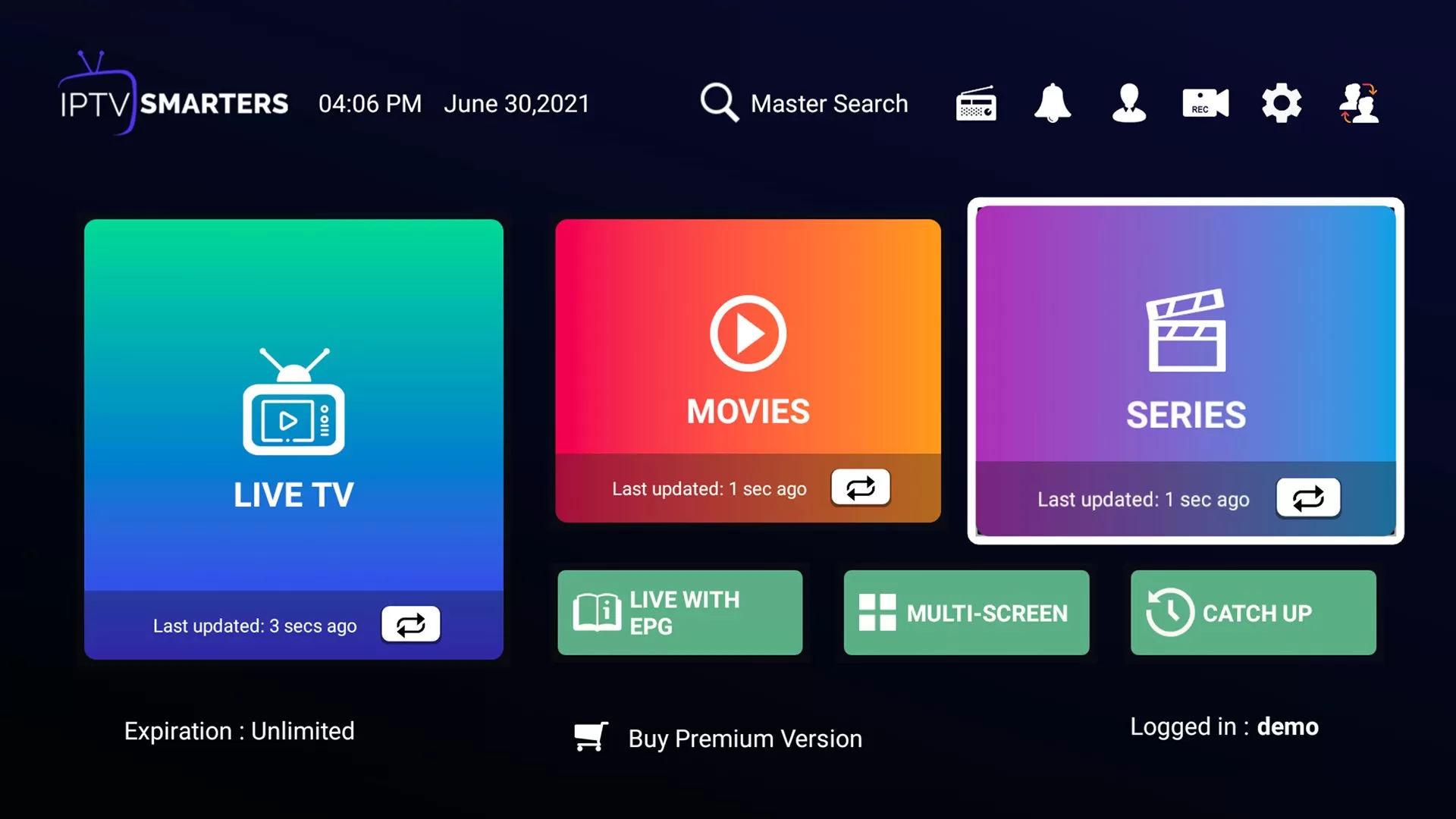 IPTV Smarters pro 