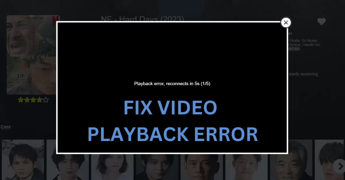 How To Fix Playback Error On IPTV Smarters