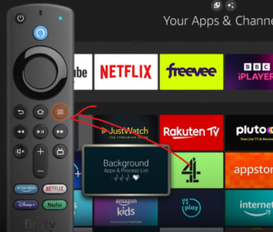 uninstall app on firestick