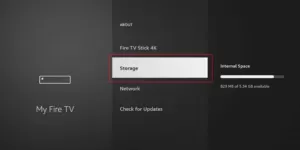 firestick storage